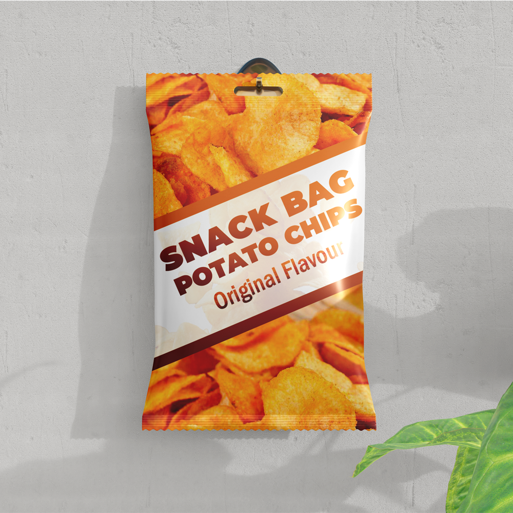 snack packaging bag 1比1样机