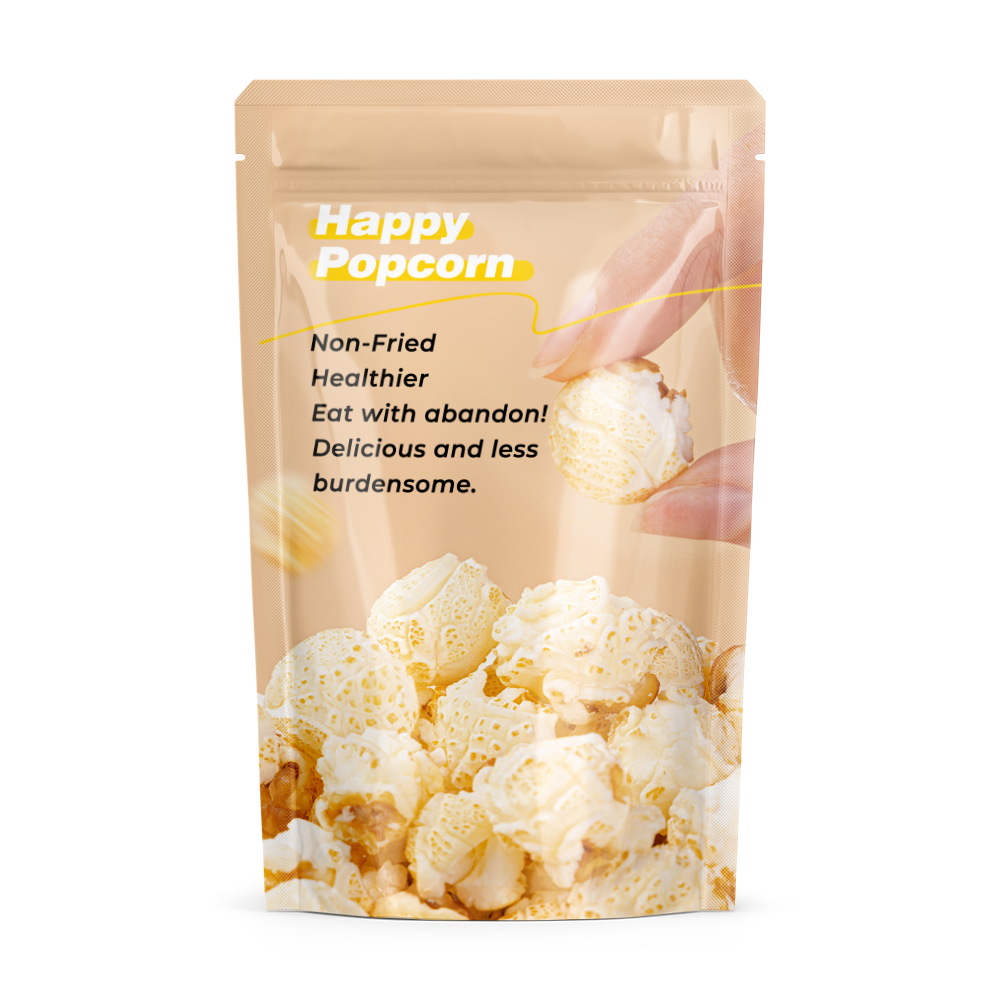 printed popcorn bags