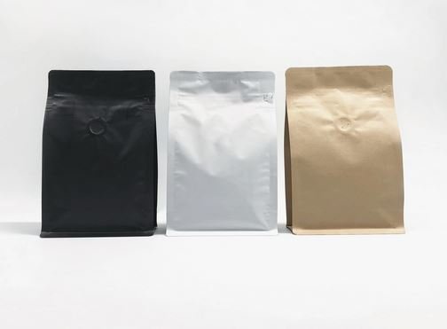 recyclable block bottom pouches